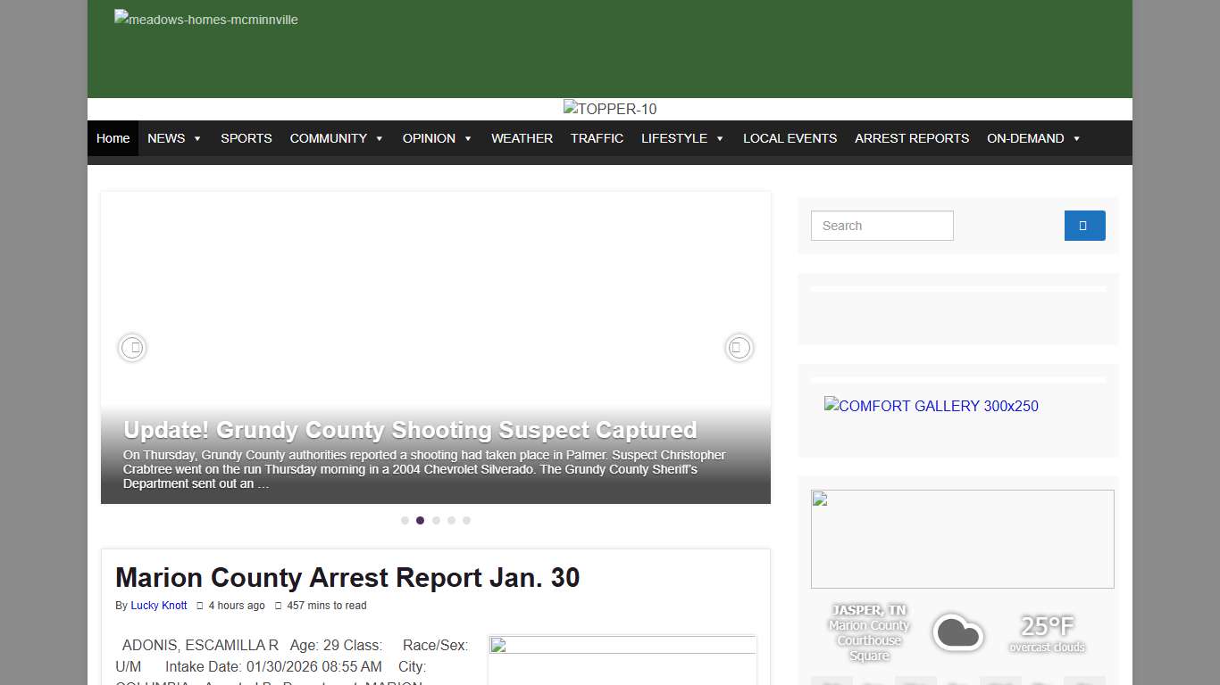 SValleyNow.com Local News for the Sequatchie Valley